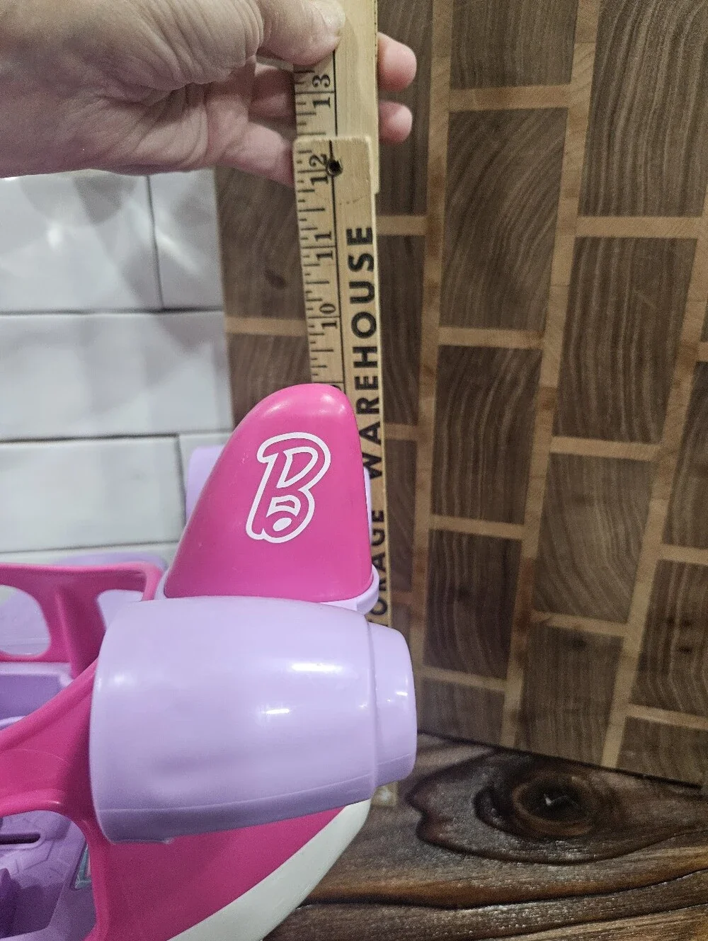 Fisher-Price Little People Barbie Pink Light Dream Airplane Light Up Nose Sounds